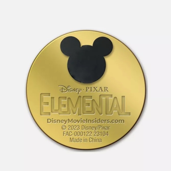 BNIP DISNEY PIXAR “ELEMENTAL” DMI ENAMEL SPINNER PIN/BROOCH 2023 COLLECTIBLE - Picture 3 of 9